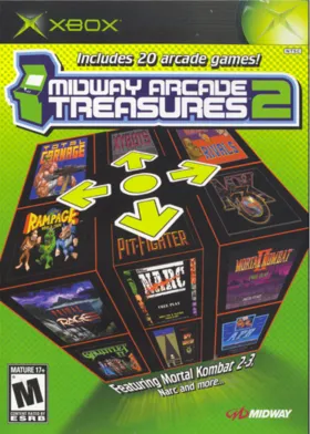 Midway Arcade Treasures 2 (USA) box cover front